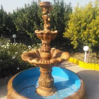 تندیس سبز گلدان آبنما کباب پز بتنی|مصالح و تجهیزات ساختمان|تهران, شهر‌زیبا|دیوار