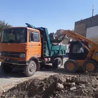 حمل خاک و نخاله. ساختمانی. با خاورکمپرسی|خدمات حمل و نقل|مشهد, شهرک رازی|دیوار