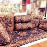 شاهنشین ترمه ۷تیکه یزدی کف ایران مدت محدود