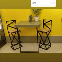 صندلی چوب و فلز برای کافی شاپ/بار|صندلی و نیمکت|مشهد, بهمن|دیوار