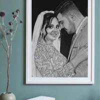 نقاشی طراحی چهره سیاه قلم سفارش هدیه کادو تولد|تابلو، نقاشی، عکس|تهران, افسریه شمالی|دیوار