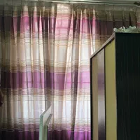 پرده بنفش یاسی زیبا باکیفیت