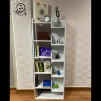 بوفه و کتابخانه مدل پیرا|کتابخانه، شلف، قفسه‌های دیواری|تبریز, |دیوار