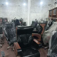 میز وصندلی اداری چرخدار کامپیوتر کرکرهای|دفتر کار|مشهد, طلاب|دیوار