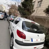 پژو۲۰۶ مدل ۹۱ مصرف کننده|خودرو سواری و وانت|مشهد, هفت تیر|دیوار