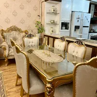فروش ست میزنهارخوری فرحی گل رز با اقساط 6 ماهه|میز و صندلی غذاخوری|تبریز, |دیوار