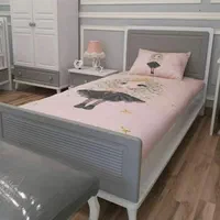 سرویس خواب نوزاد نوجوان تخت درآور کمدویترین|تخت و سرویس خواب|همدان, |دیوار