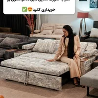 مبل راحتی تختشو تختخوابشو تخت خواب شو cbnکد6161|مبلمان خانگی و میز عسلی|مشهد, وکیل‌آباد|دیوار