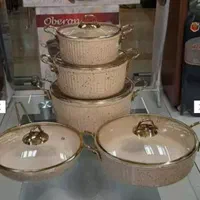 سرویس قابلمه چدنی اوبرون گرانیت ۱۰ تکه