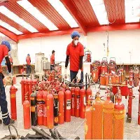 شارژ کپسول آتش نشانی