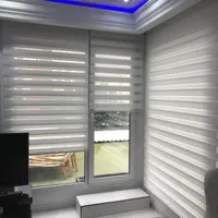 پرده زبرا برقی شید رول کرکره فلزی افقی