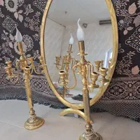 آینه و شمعدان