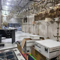 لوستر برنزتولیدی عمده تک برنزی آباژر شعمدان