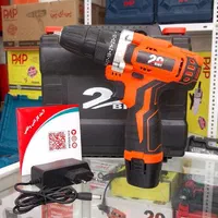 دریل شارژی تک باطری با جعبه و ۶ ماه گارانتی بیست