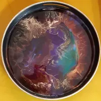 سینی صنایع دستی روکش رزین ضد آب