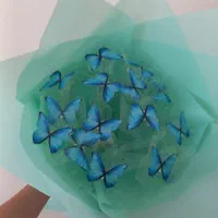 دسته گل پروانه ای/دسته پروانه/هدیه روز دختر|گل مصنوعی|تهران, صد دستگاه|دیوار