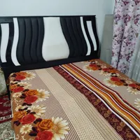 تخت خواب دو نفره در حد نو|تخت و سرویس خواب|سنندج, |دیوار