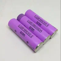 باتری لیتیوم پاوربانک۱۸۶۵۰ پاناسونیک ۲۶۰۰ لیتیومی