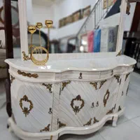 اینه کنسول ۴درب چوبی|بوفه، ویترین، کنسول|ارومیه, |دیوار