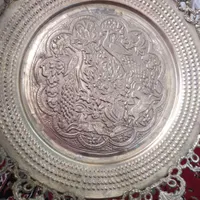 باسلام وقت بخیر ظرف کاملا نو وسالم رنگ ثابت|کلکسیون اشیاء عتیقه|رشت, یخسازی|دیوار
