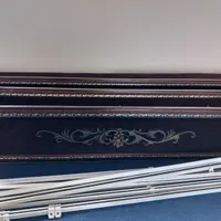 کتیبه پرده با طرحگل