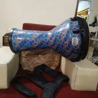 ساز جیمبی طرح رمو دهنه ۱۴ آکبند با کاور و بند اصلی|درام و پرکاشن|مشهد, شفا|دیوار