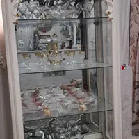 ویترین پارتیشن چوبی تمام منبت