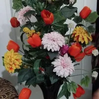 گلدان و گل مصنوعی|گل مصنوعی|ارومیه, |دیوار