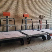 ترازو باسکول ۷۵۰ کیلو کفه بزرگ ۸۰×۸۰ چرخدار|فروشگاه و مغازه|اصفهان, عسگریه|دیوار