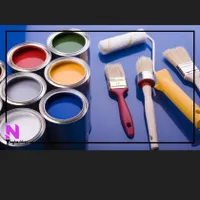 نقاشی ساختمان ومیکروسمنت و اپوکسی و کاغذ