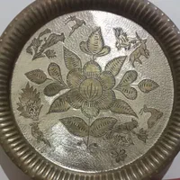 سینی مسی و برنجی قلمکاری دست|کلکسیون اشیاء عتیقه|تهران, مهرآباد جنوبی|دیوار