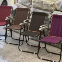 صندلی تاشو پارچه ساده وطرح دارفنری بادوام|کوهنوردی و کمپینگ|مشهد, خین عرب|دیوار