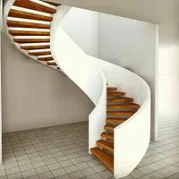 ساخت پله فلزی گرد  استیل.فولادتیم قوی|مصالح و تجهیزات ساختمان|بندرعباس, |دیوار