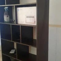 کتابخانه ام دی اف در حد نو|کتابخانه، شلف، قفسه‌های دیواری|بندر ماهشهر, |دیوار