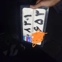 یک عدد پلاک موتور گمشده