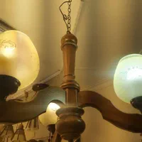 لوستر کلاسیک 3 شعله با کیفیت عالی|لوستر و چراغ آویز|اصفهان, مصلی|دیوار
