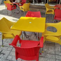 میز و صندلی پلاستیکی حصیری|میز و صندلی غذاخوری|تهران, خرمشهر|دیوار