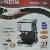قهوه ساز NOVA واقعی 2200وات تمام استیل اسپرسو ساز|سماور، چای‌ساز، قهوه‌ساز|یزد, |دیوار