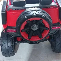 ماشین شارژی jeep کیلومتر دیجیتال فول اپشنال|اسباب‌بازی بچه|کرج, گلشهر|دیوار