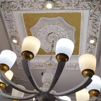 تزیین سقف/دور لوستری/گل سقفی/پلی استایرن/ترمووال