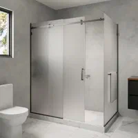 انواع درب شیشه ای ریلی و لولایی دستی فروشگاه،خانگی|مصالح و تجهیزات ساختمان|کرج, اتحاد|دیوار