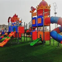 مجموعه وسایل بازی تاب وسرسره پارکی کودک پارک قم