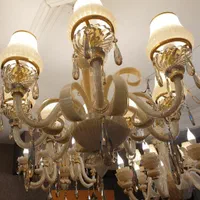 لوستر کریستالی (کازابلانکا ) کارگاه لوستر|لوستر و چراغ آویز|تهران, جمال‌زاده|دیوار