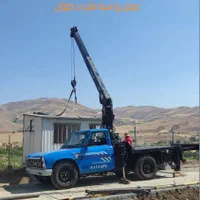 نیسان جرثقیل 10متر ارتفاع، 2تن واقعی، سبد بالابر|خدمات حمل و نقل|سنندج, |دیوار