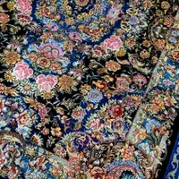 فرش دستباف قالیچه دستبافت سالاری ۶۰ رج ۲ کف ابریشم|فرش|تهران, پونک|دیوار