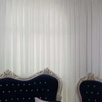 پرده حریر ساده استفاده نشده|پرده، رانر، رومیزی|مشهد, آزادشهر|دیوار