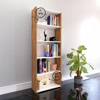 کتابخانه و قفسه کتاب مدل هامون|کتابخانه، شلف، قفسه‌های دیواری|تبریز, |دیوار
