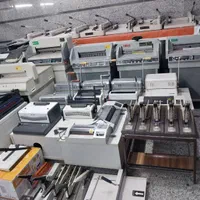 دستگاه برش کاغذ صحافی فنرزن سیمی کاترمنگنه لمینت|ماشین‌آلات صنعتی|اندیشه, |دیوار