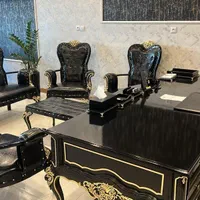 مبلمان اداری میز مدیریت الماس ورق طلا کلاسیک نیمست|دفتر کار|تهران, فاطمی|دیوار