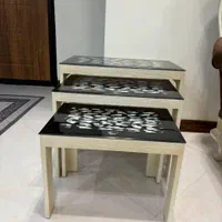 میز جلو مبلی و ۳ عدد عسلی|مبلمان خانگی و میز عسلی|تهران, خانی آباد نو جنوبی|دیوار